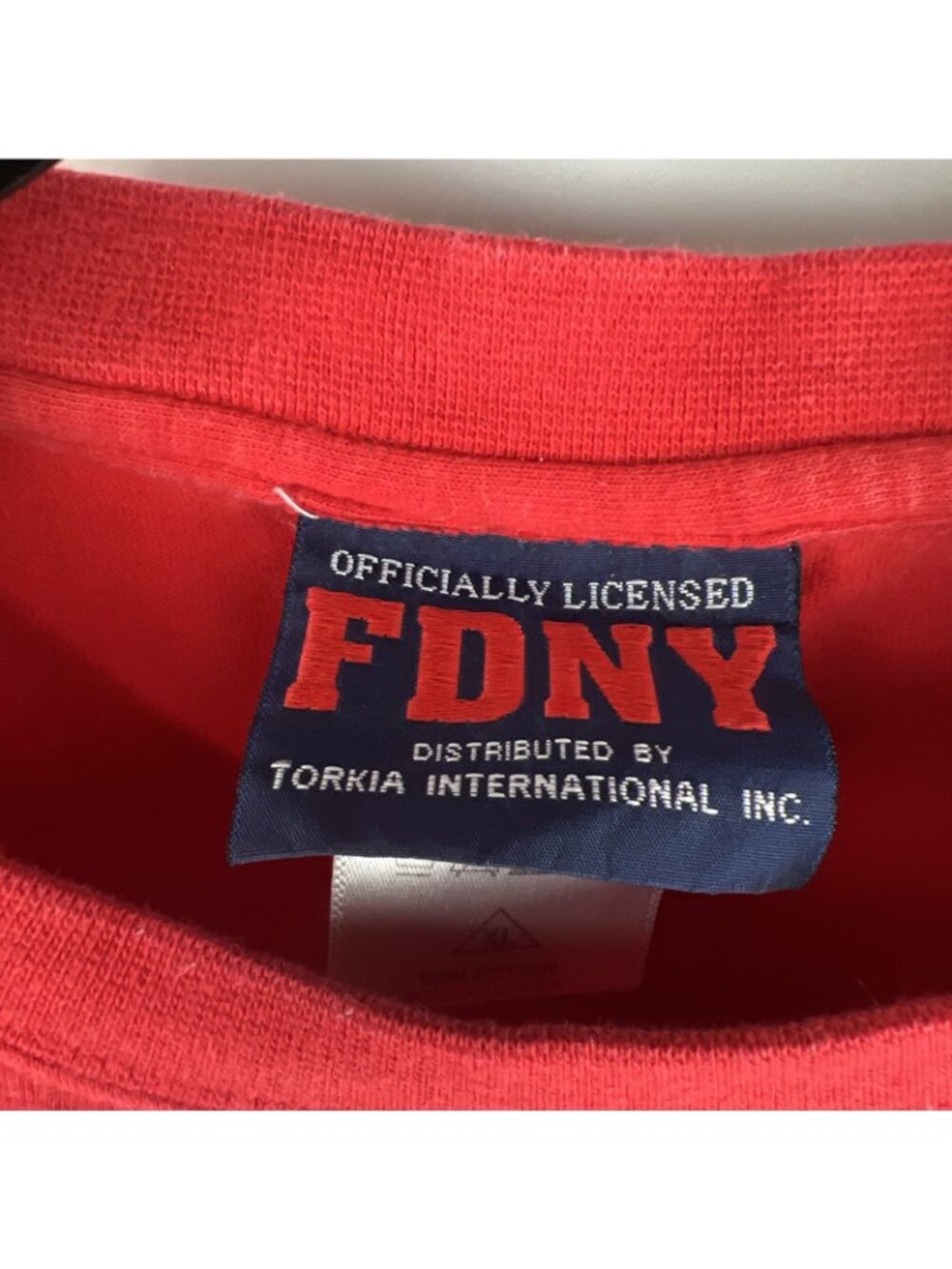 FDNY New York Fire Dept T-Shirt Womens XL Red 2006 - Picture 3 of 5